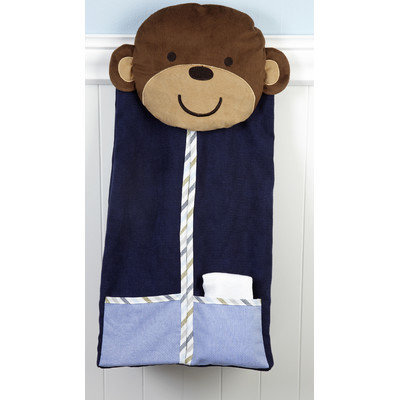 Crown Craft Carter's - Monkey Collection Diaper Stacker