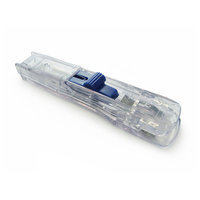 Rapesco Supaclip® 40 See Through Dispenser & 25 Stainless Steel Clips