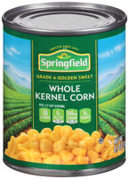 Springfield® Golden Sweet Whole Kernel Corn 8.5 oz. Can