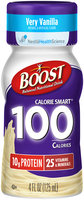 Boost® Calorie Smart® Very Vanilla Balanced Nutritional Drink 4 fl oz. Bottle