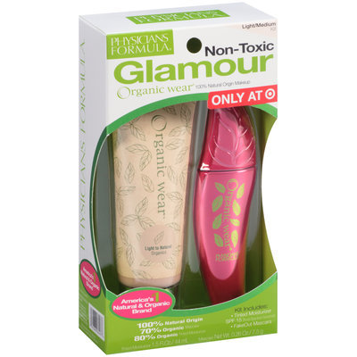 Physicians Formula® Organic Wear® Non-Toxic Glamour Light/Medium Makeup Kit Box