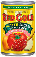 Red Gold® Petite Diced Tomatoes with Sweet Onion 14.5 oz. Can
