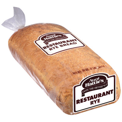 Aunt Hattie's® Rye Restaurant Bread 32 oz. Package