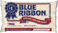 Blue Ribbon Extra Long Grain Enriched Rice 32 Oz Bag