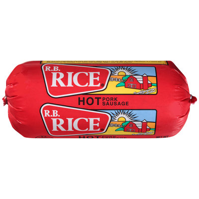 R.B. Rice® Hot Pork Sausage 16 oz. Chub