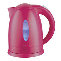 Ovente KP72F Pink 1.7-liter Cord-Free Electric Kettle