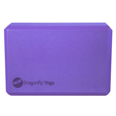 Dragonfly Foam Yoga Block - Purple ( 4