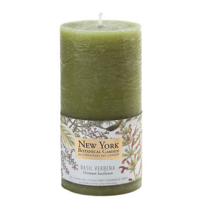 Chesapeake Bay Candles Verbena Basil Pillar Candle