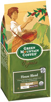 Green Mountain Coffee Roasters House Blend Ground Organic Coffee 10 Oz Stand Up Bag