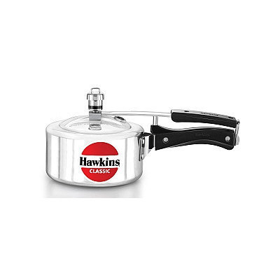 Hawkins Classic New Improved Aluminum Pressure Cooker Size: 1.5 L