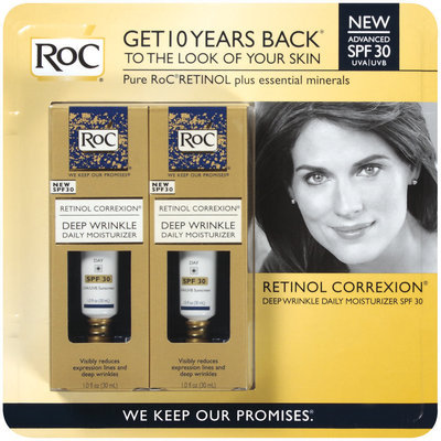 Roc® Deep Wrinkle Daily Moisturizer 2 Pk Retinol Correxion® 2 Fl Oz