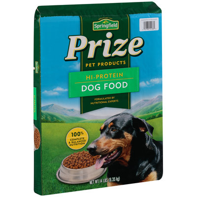 Springfield® Prize Hi-Protein Dog Food 14 lb. Bag