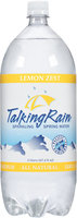 Talking Rain® Lemon Zest Sparkling Spring Water 2L Plastic Bottle