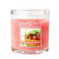 Fragranced in-line Container CC008.1234 8oz. Oval Fresh Strawberry Rhubarb - Pack of 4