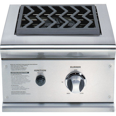 DCS Stainless Steel Gas Cart Mount Single Side Burner - BGB131N