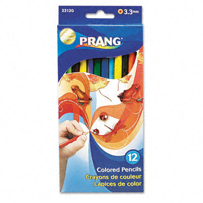 Dixon Ticonderoga Co. DIXON TICONDEROGA 12 Count Assorted Colors Colored Pencils