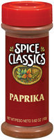 Spice Classics Paprika 3.62 Oz Shaker