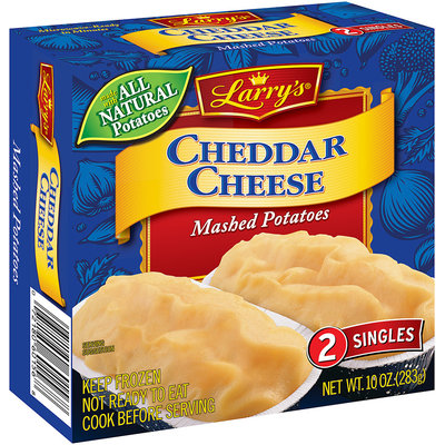 Larry's® Cheddar Cheese Mashed Potatoes 2 ct. Box
