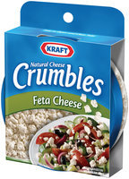 KRAFT NATURAL CHEESE Feta Cheese Crumbles 5 OZ PLASTIC CONTAINER
