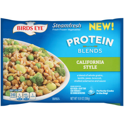 Birds Eye® Steamfresh® California Style Protein Blends 10.8 oz. Bag.