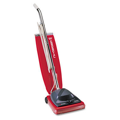 Electrolux Sanitaire Sanitaire Commercial Upright Vacuum w/Vibra-Groomer II, 16lb, Red