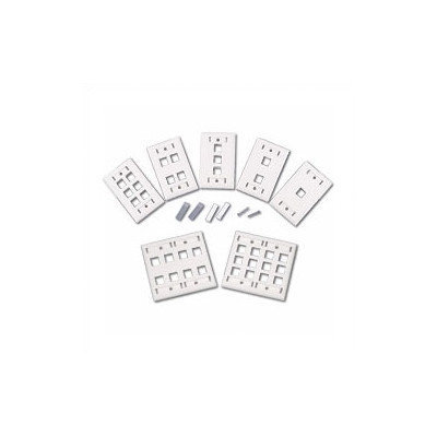 Cables To Go 2-Port Keystone Wall Plate