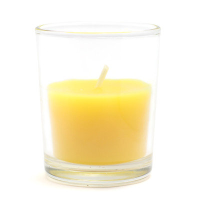 Zest Candle Citronella Round Glass Votive Candle (Set of 12)