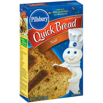 Pillsbury Nut Quick Bread & Muffin Mix 15.4 Oz Box