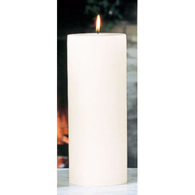 Global Views Unscented Pillar Candle Size: 4