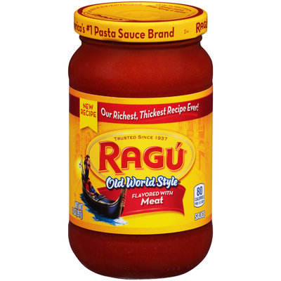 Ragu® Old World Style Pasta Sauce Flavored with Meat 14 oz. Jar