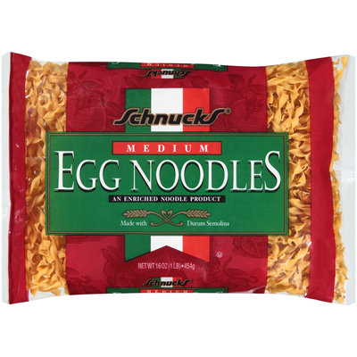 Schnucks® Medium Egg Noodles Pasta 16 oz. Bag