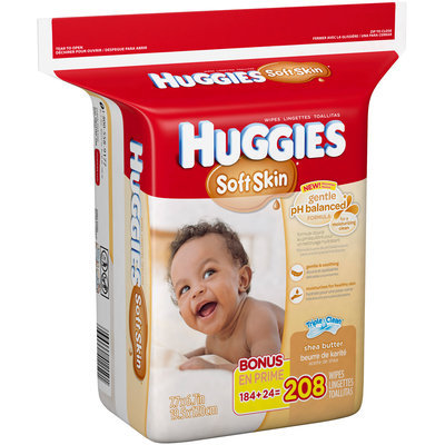 Huggies® Soft Skin Refill Baby Wipes Bag