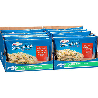 Bird's Eye® Steamfresh® Chef's Favorites Lightly Sauced Penne with Spinach & Parmesan Sauce 10-12 oz. Bags