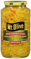 Mt. Olive Hot Banana Pepper Rings 32 fl. oz. Jar