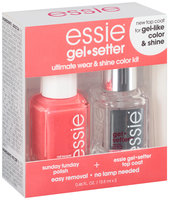 essie® gel.setter Duo Kits Sunday Funday 2-0.46 fl. oz. Bottles