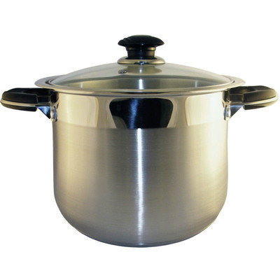 Concord Cookware CONCORD 180 QT Stainless Steel Brew Kettle Stock Pot 45 Gallons (Standard Pkg)
