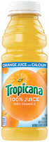 Tropicana With Calcium Orange Juice 15.2 Oz Plastic Bottle