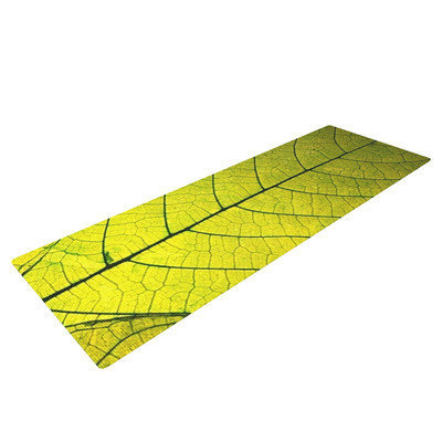 Kess Inhouse Every Leaf a Flower by Robin Dickinson Yoga Mat