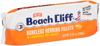 Beach Cliff® Boneless Herring Fillets in Louisiana Hot Sauce 3.53 oz. Pack