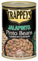 Trappey's Flavored W/Slab Bacon Jalapinto Pinto Beans 15.5 Oz Can