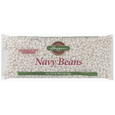 Haggen Navy Beans 16 Oz Bag