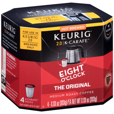 Eight O'Clock® The Original Medium Roast Coffee K-Carafe™ Packs 4 ct Box