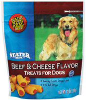 Stater Bros. Beef & Cheese Flavor Treats For Dogs 12 Oz Peg