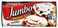 Stater Bros. Jumbo Extra Large Cinnamon Rolls W/Icing 5 Ct Can