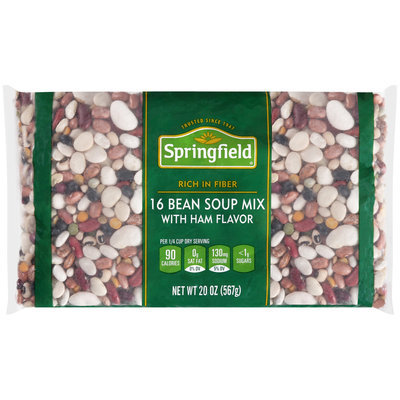Springfield® 16 Bean Soup Mix with Ham Flavor 20 oz. Bag