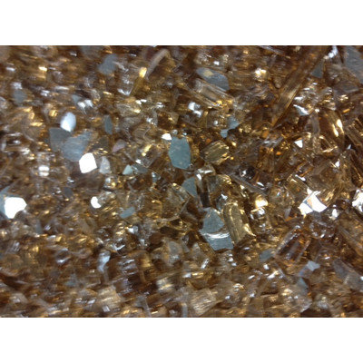 The Outdoor Greatroom Company Fire Pit Reflective Glass Color: Copper