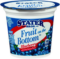 Stater Bros.® Fruit on the Bottom Blueberry Lowfat Yogurt 6 oz. Cup