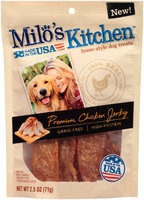 *Sales Sample* Milo's Kitchen Premium Chicken Jerky Strips Dog Treats, 2.5-Ounce
