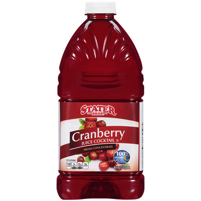 Stater Bros.® Cranberry Juice Cocktail 96 fl oz. Plastic Bottle