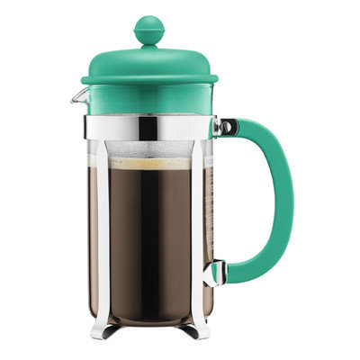 Bodum Caffettiera 8 Cup Coffee Maker Color: Turquoise